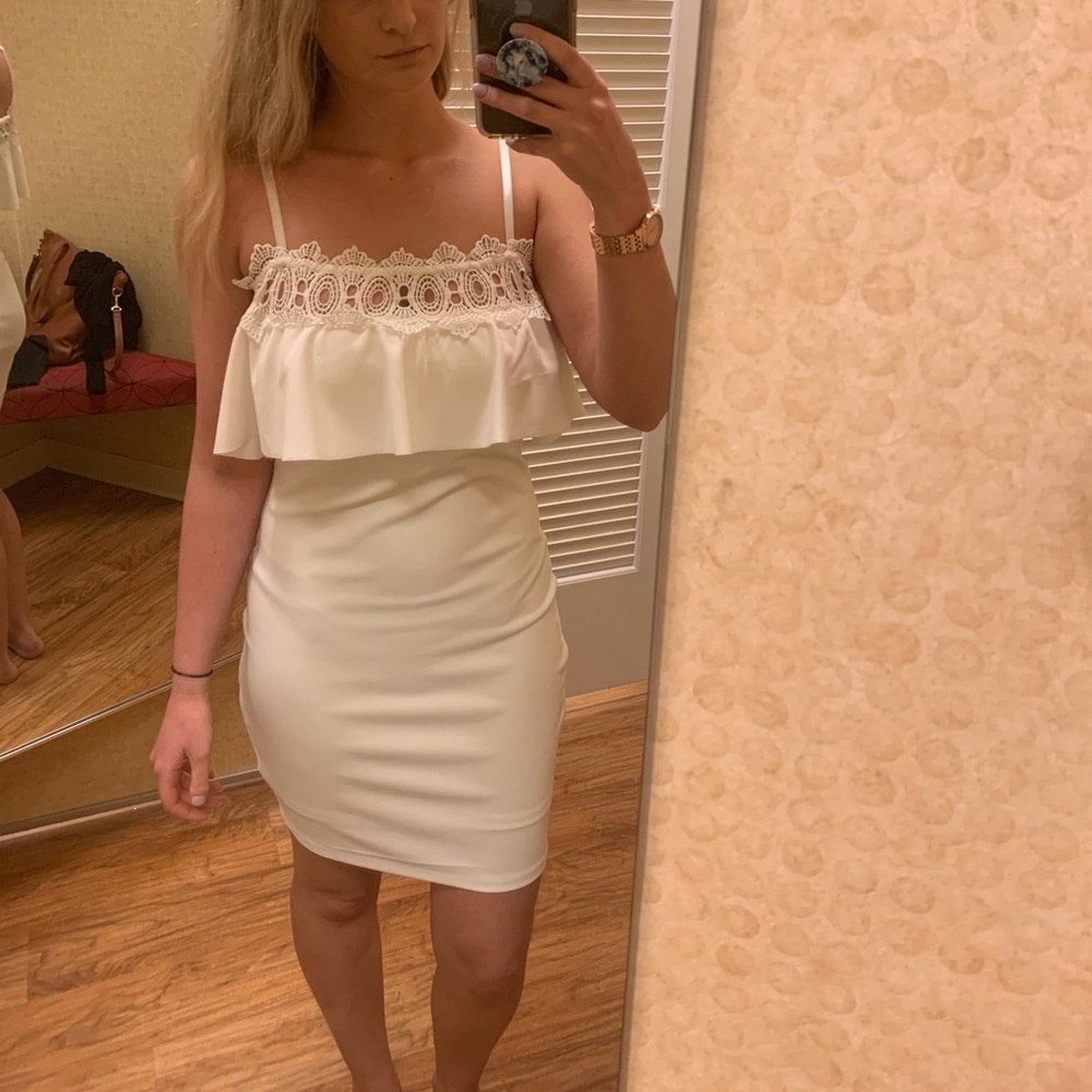 White dress